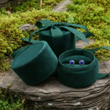 Classic Lapis Lazuli Silver Stud Earrings