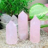 $5 Rose Quartz Crystal - 1 Day Only PROMO - wand