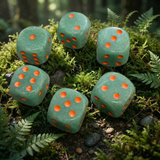 Green Aventurine Set of 2 Dice