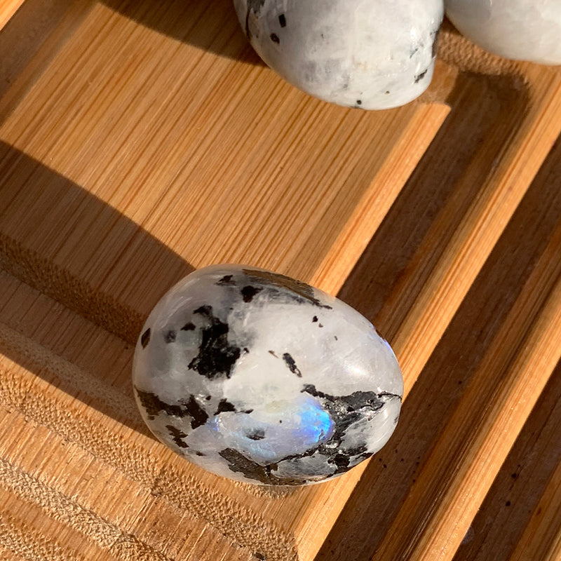 Moonstone Tumbled Ellipse