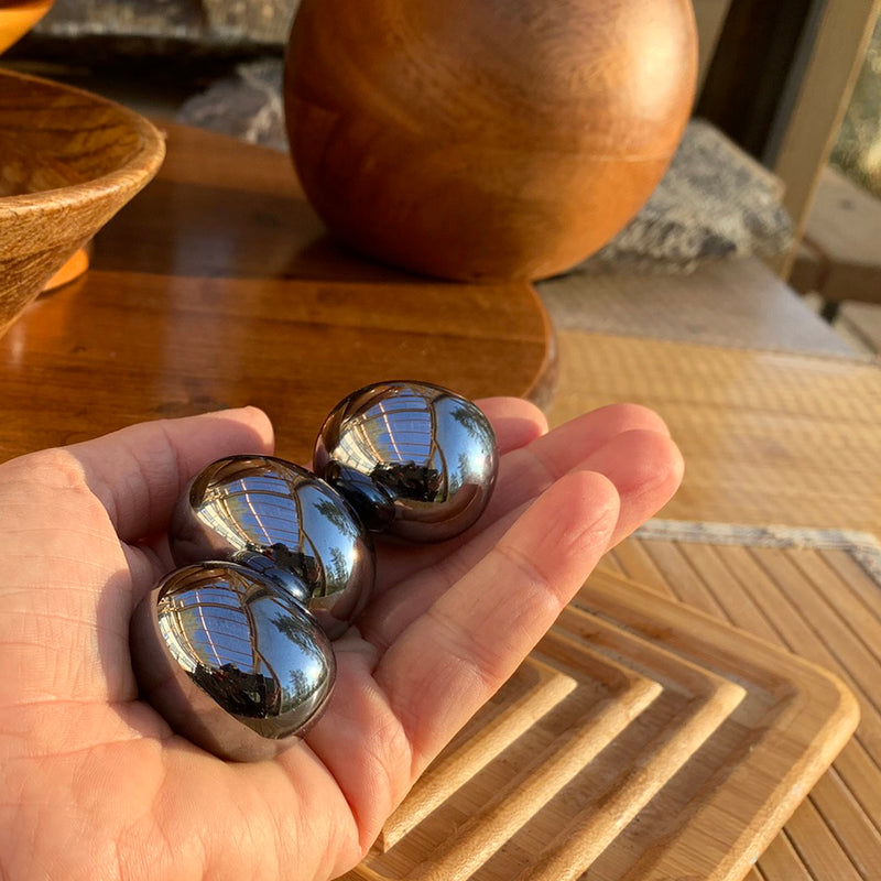 Hematite Tumbled Ellipse