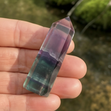 Multicolor Fluorite Mini Crystal Point