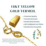 Blue Howlite & Gold Cuff Earrings