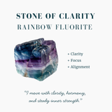 Rainbow Fluorite Harmony & Inner Clarity Set