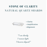 White Howlite & Crystal  Zen Companion Set