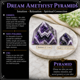 Dream Amethyst Pyramids