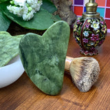 Nephrite Jade Gua Sha Facial Massage Tool