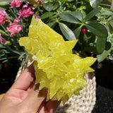 Natural Sulphur Crystal (310 grams)  (Item #1036)