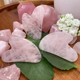 Rose Quartz Gua Sha Facial Massage Tool