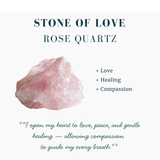 Crystal Animal Spirit Totems: Rose Quartz Heart Guardian Fox