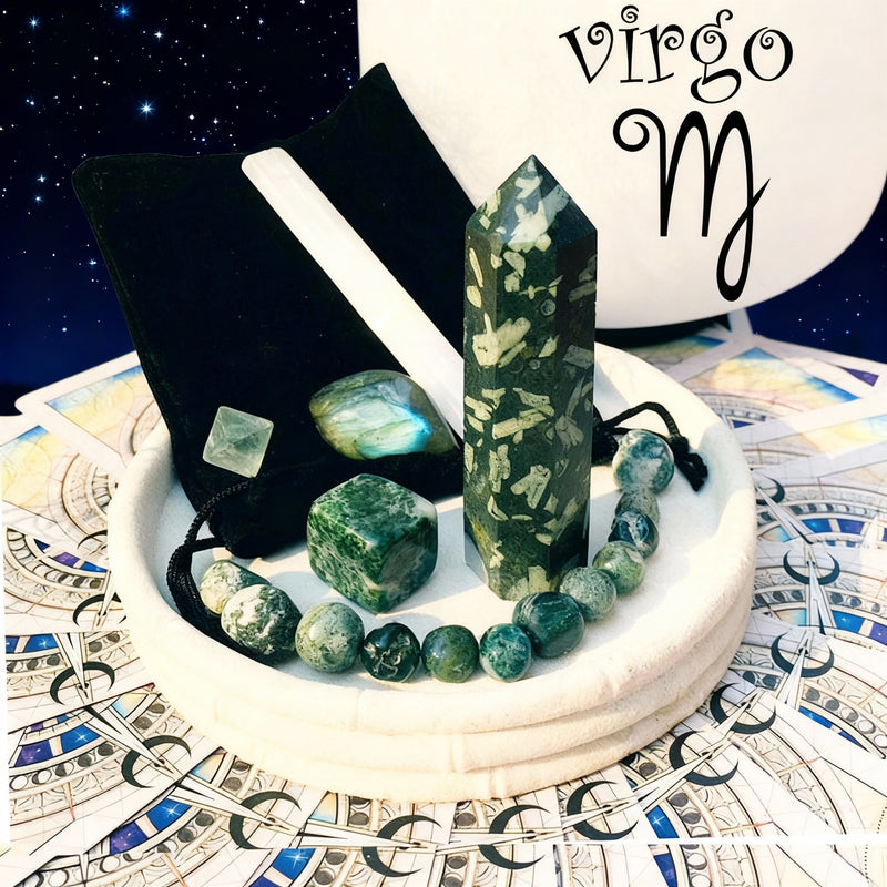 ♓ Virgo - Zodiac Crystal Set