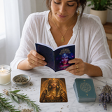 🌙Sacred Feminine Awakening 13 Oracle Card Deck & Course