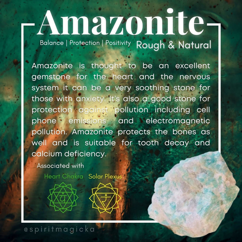 Amazonite Rough Stone - rawstone