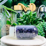 WWW - PRICING - ASK JULY WHAT ONES THEY HAVE? Amethyst Mini Gemstones Pod Crystal Water Bottle - water