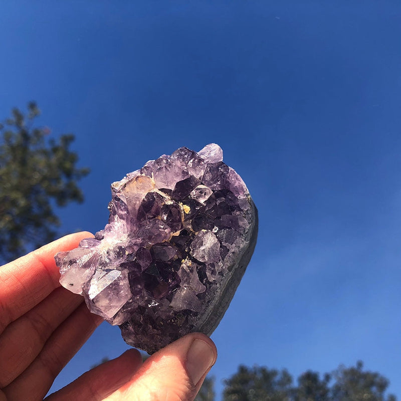 Amethyst Geode Freeform - clustergeode