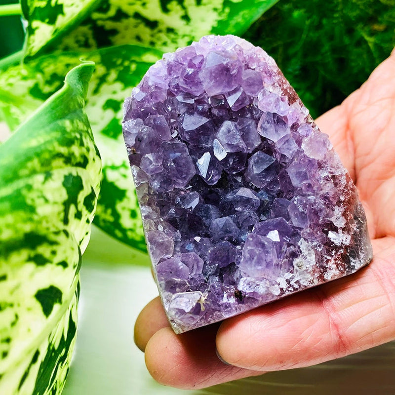 READY FOR ARRON Amethyst Geode Freeform - clustergeode