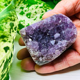 READY FOR ARRON Amethyst Geode Freeform - clustergeode