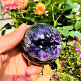 Amethyst Geode Sphere (Item #0088)