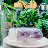 WWW - PRICING - Amethyst Shards Pod Crystal Water Bottle - water