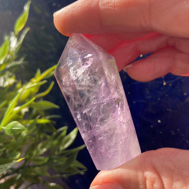 Amethyst Diamond Cut Crystal - generator