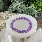 Mala Amethyst Bracelet With Velvet Pouch