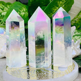 $6 Angel Aura Quartz Crystal Point - 1 Day Only PROMO - wand