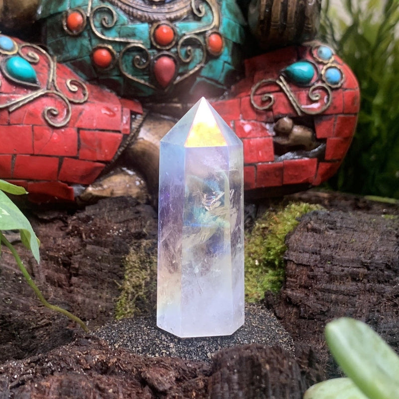 Angel Aura Quartz Wand - wand