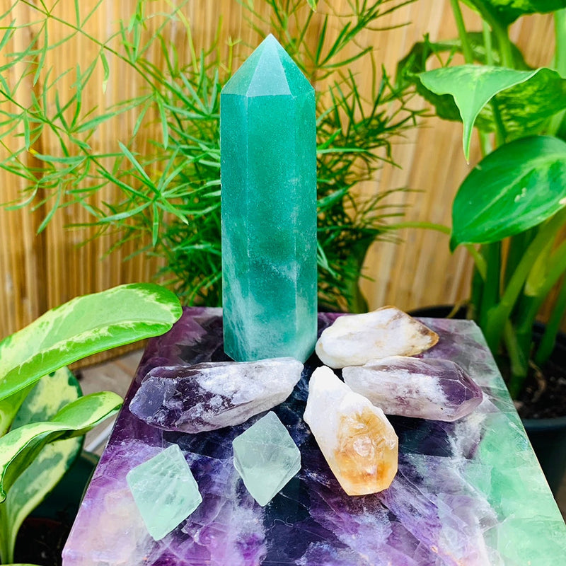 WORKING ON Aventurine Citrine Fluorite Amethyst Manifesting Set - Gift Cards