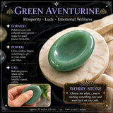 15 Stress Relief Crystal Worry Stones