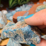 ARRON Blue Apatite Rough Stone - rawstone