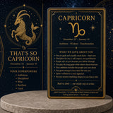 ♑ Capricorn - Zodiac Crystal Set