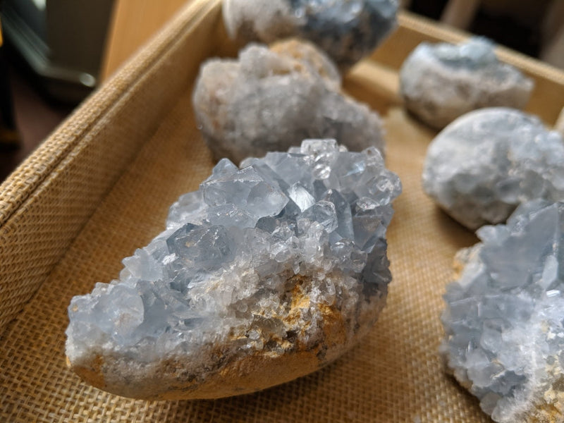 Celestite Geode Cluster - clustergeode