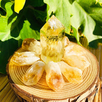 ARRON WORKING ON Citrine Wealth + Abundance Set - rawstone