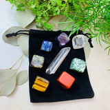 HEIDI WRITE INTRO Chakra Tumbled Stone + Velvet Bag Set - Gift Cards