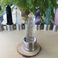 Crystal Insert (for Crystal Point Water Bottles) - Smokey Quartz