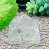 Crystal Mood Light (Clear Quartz Medium Pyramid) - wand