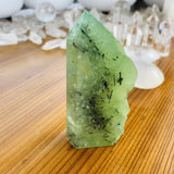 Crystal Mood Light (Prehnite Points) - wand