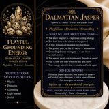 Δαλματίας Jasper Worry Stone
