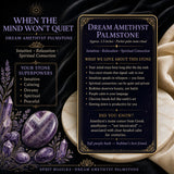 Droom Amethist Palmsteen