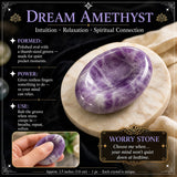 Dream Amethyst Worry Stone