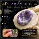 15 Stress Relief Crystal Worry Stones