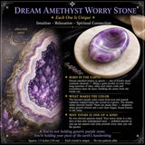 Dream Amethyst Worry Stone