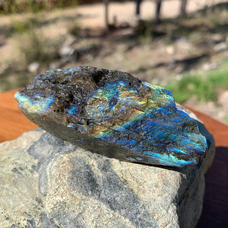 Flashy Labradorite Natural Stone