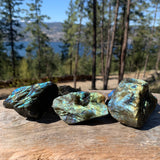 Flashy Labradorite Natural Stone