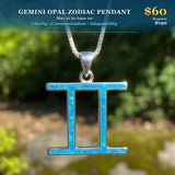 Z ARRON DESIGN Collar con colgante de alambre de cobre con piedra lunar Serenity
