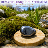 Hematiet tuimelde steen