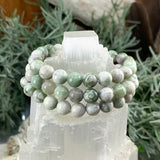 Mala Jade Bracelet With Velvet Pouch