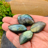 WORKING ON Labradorite Cabs - rawstone