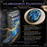 Labradorit-Handstein
