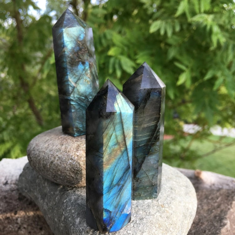 Labradorite Point - wand